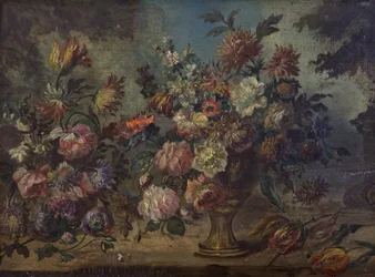 Flowers on a Ledge